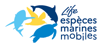 Logo du Life espèces marines mobiles